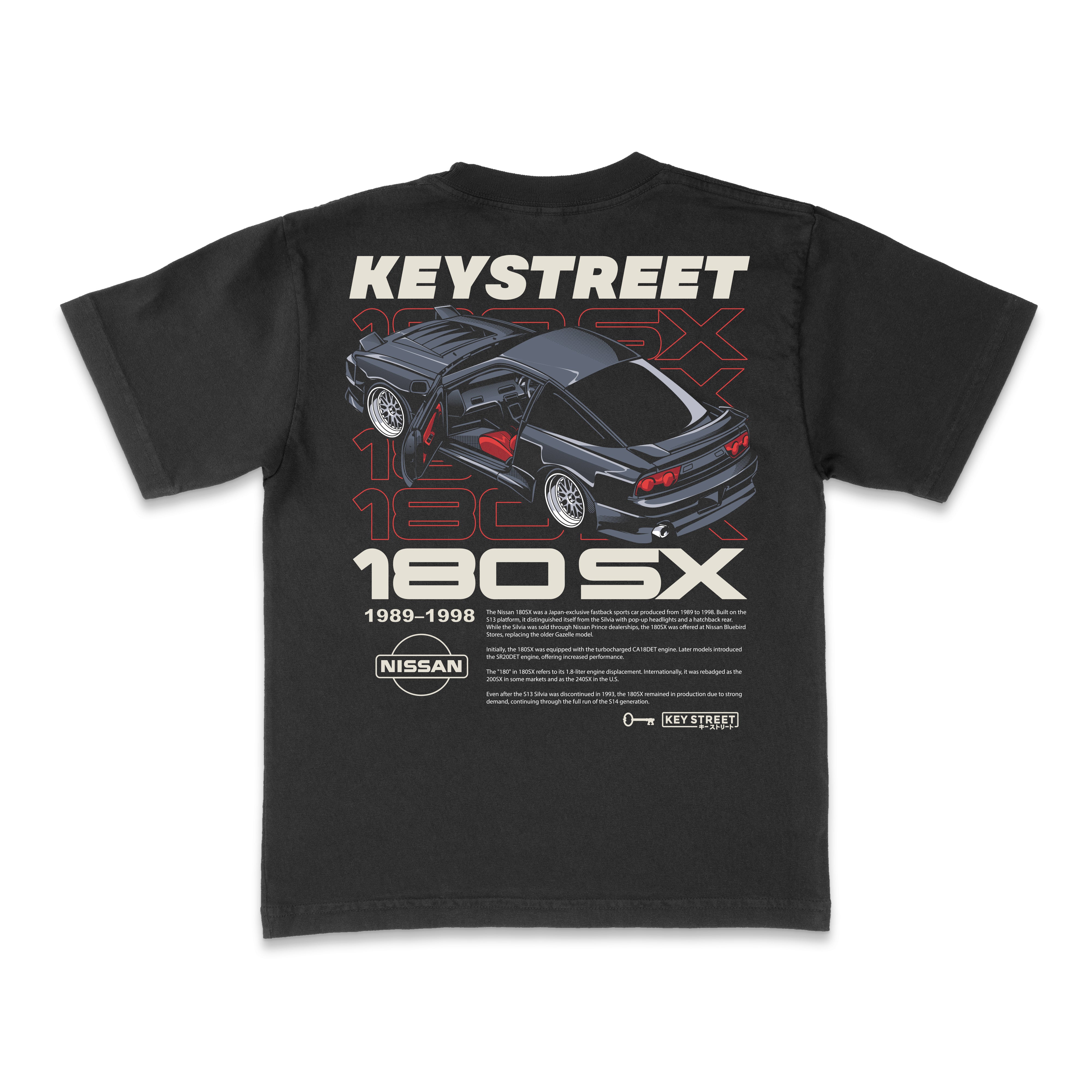 ★TY.jht_HE-kdbs★ Key Street x Nissan Type X Tee