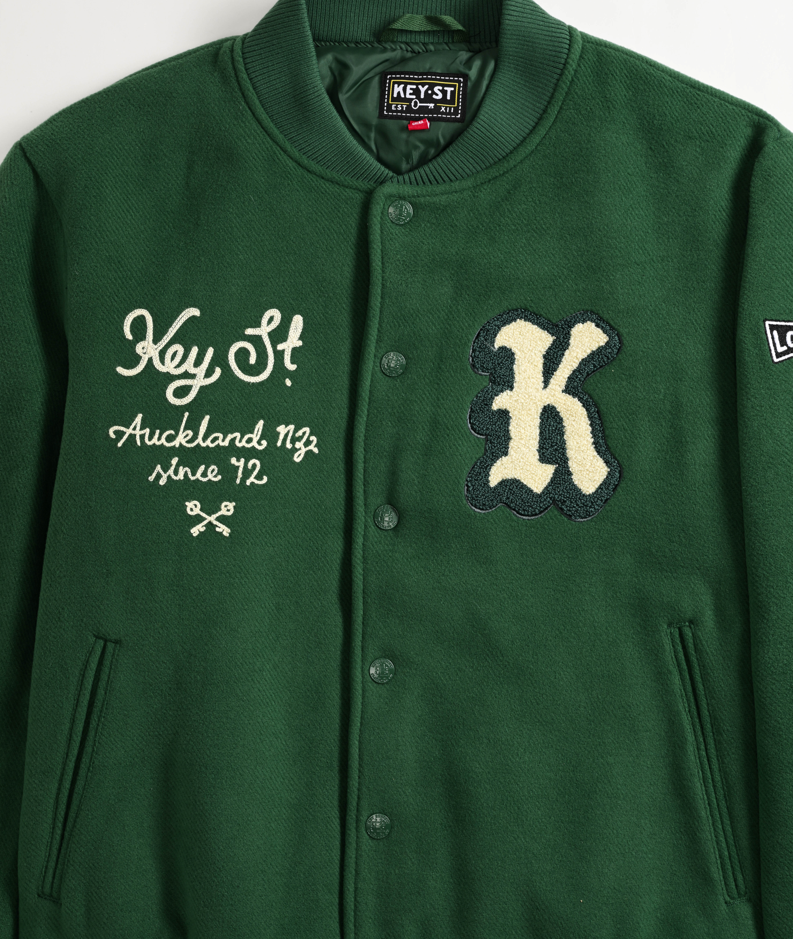 Key Street Parts & Service Varsity Jacket