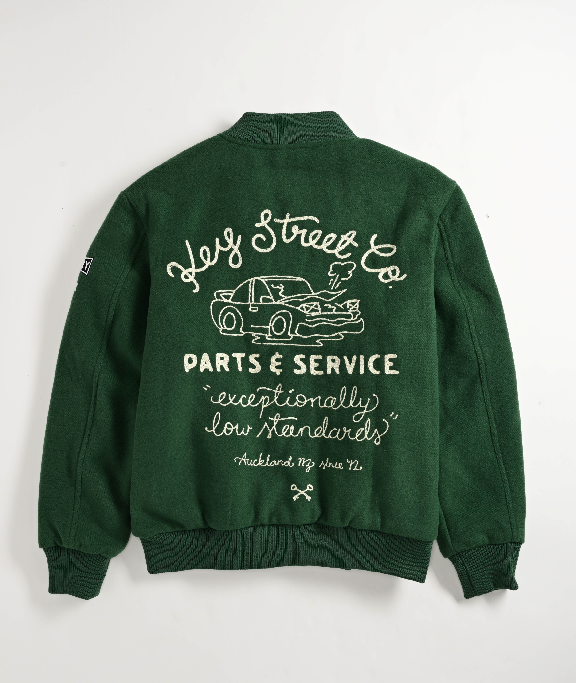 Key Street Parts & Service Varsity Jacket