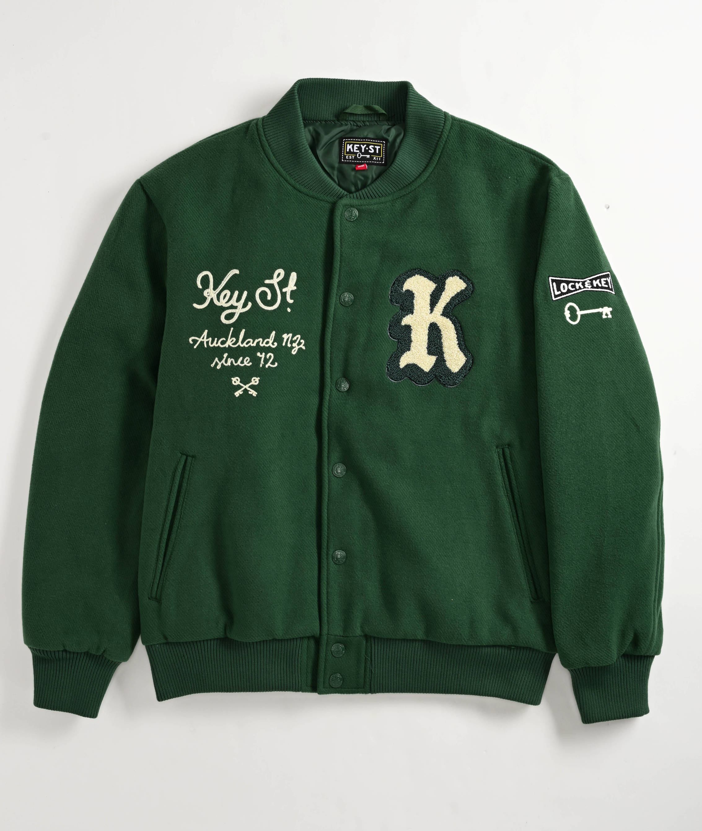 Key Street Parts & Service Varsity Jacket