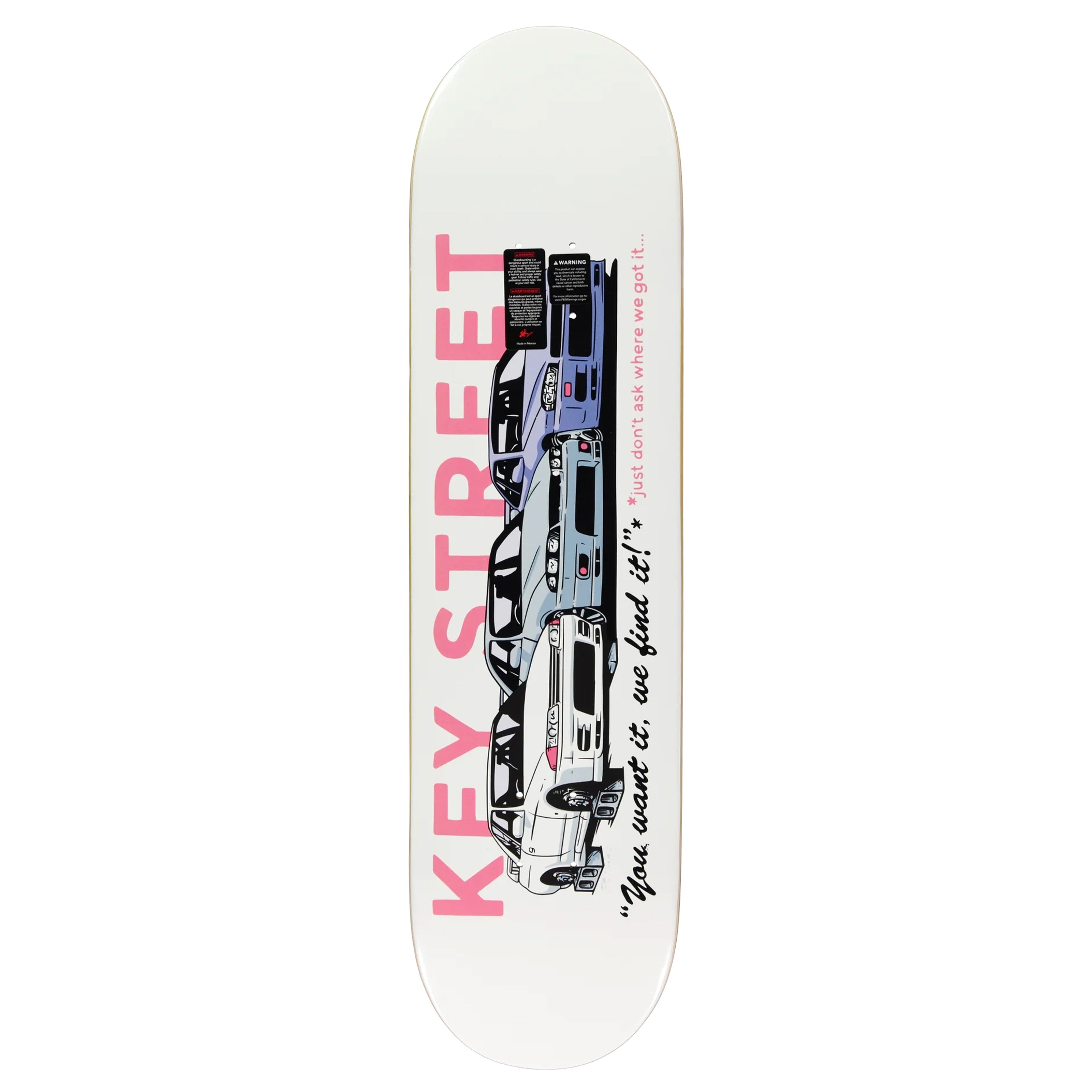 Key Street P + S 8.25' Skateboard Deck