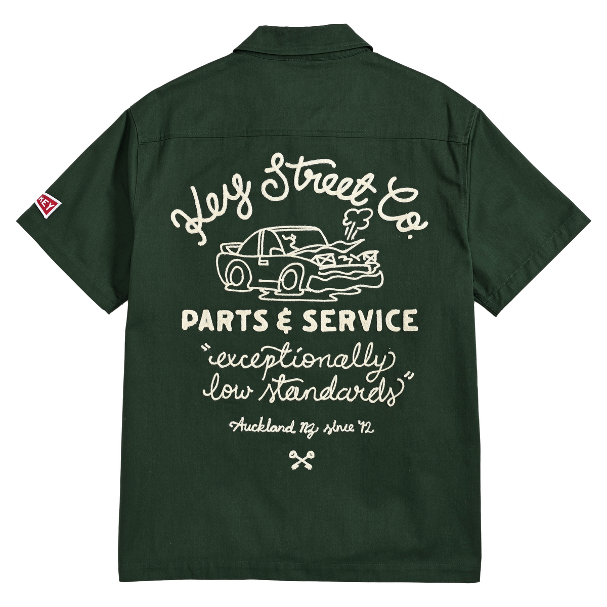 Parts & Service Work Shirt Green